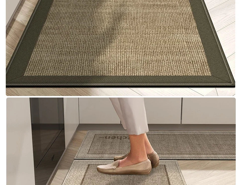 Kitchen Floor Mat Non-slip Carpet Anti-slip Wear-resistant Home Decor Long Rug