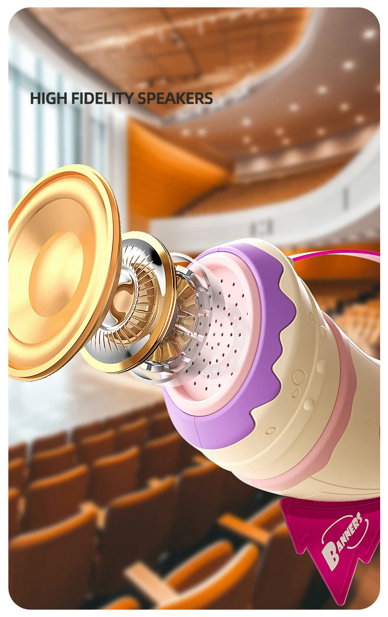 Animal Caller Electronic Toy – Horn-Style Sound Maker with Elephant, Tiger, Wolf, Cat, Dog, Cow, and Bird Sounds for Kids