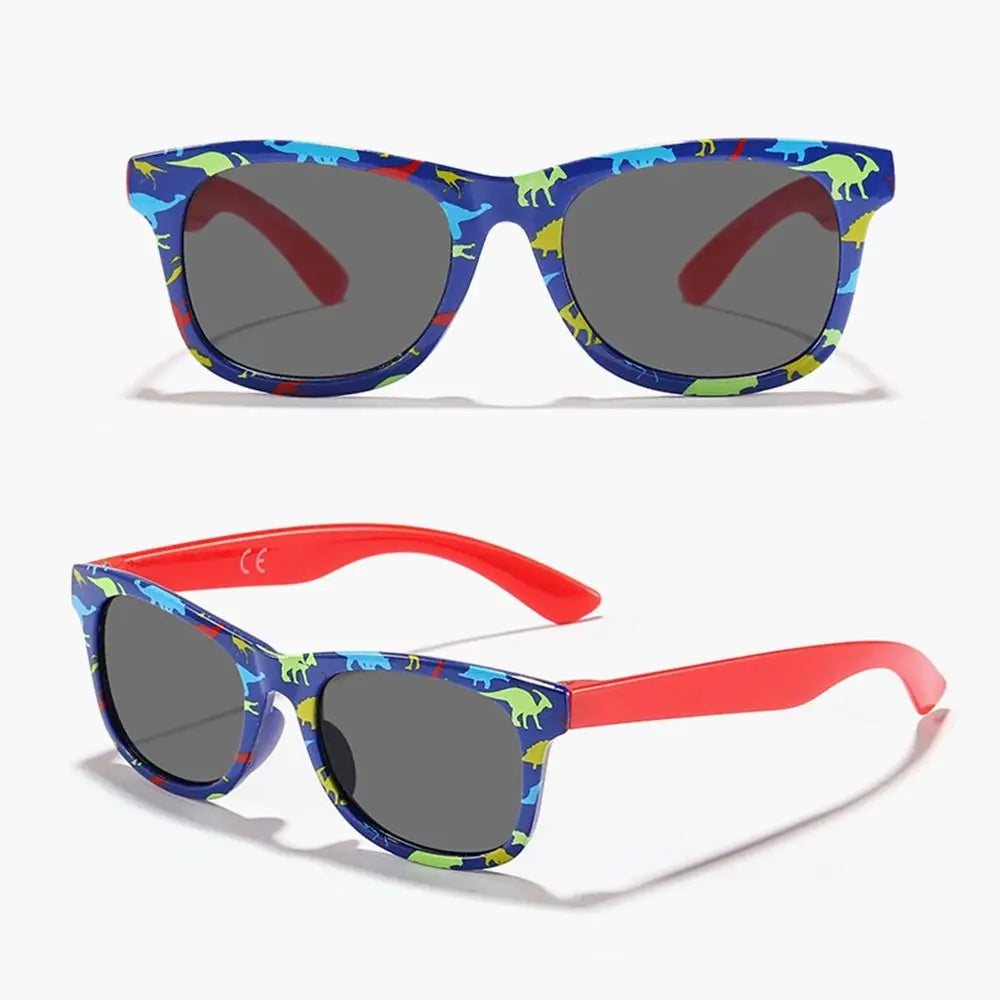 Cartoon Square Frame Dinosaur Children's Sunglasses