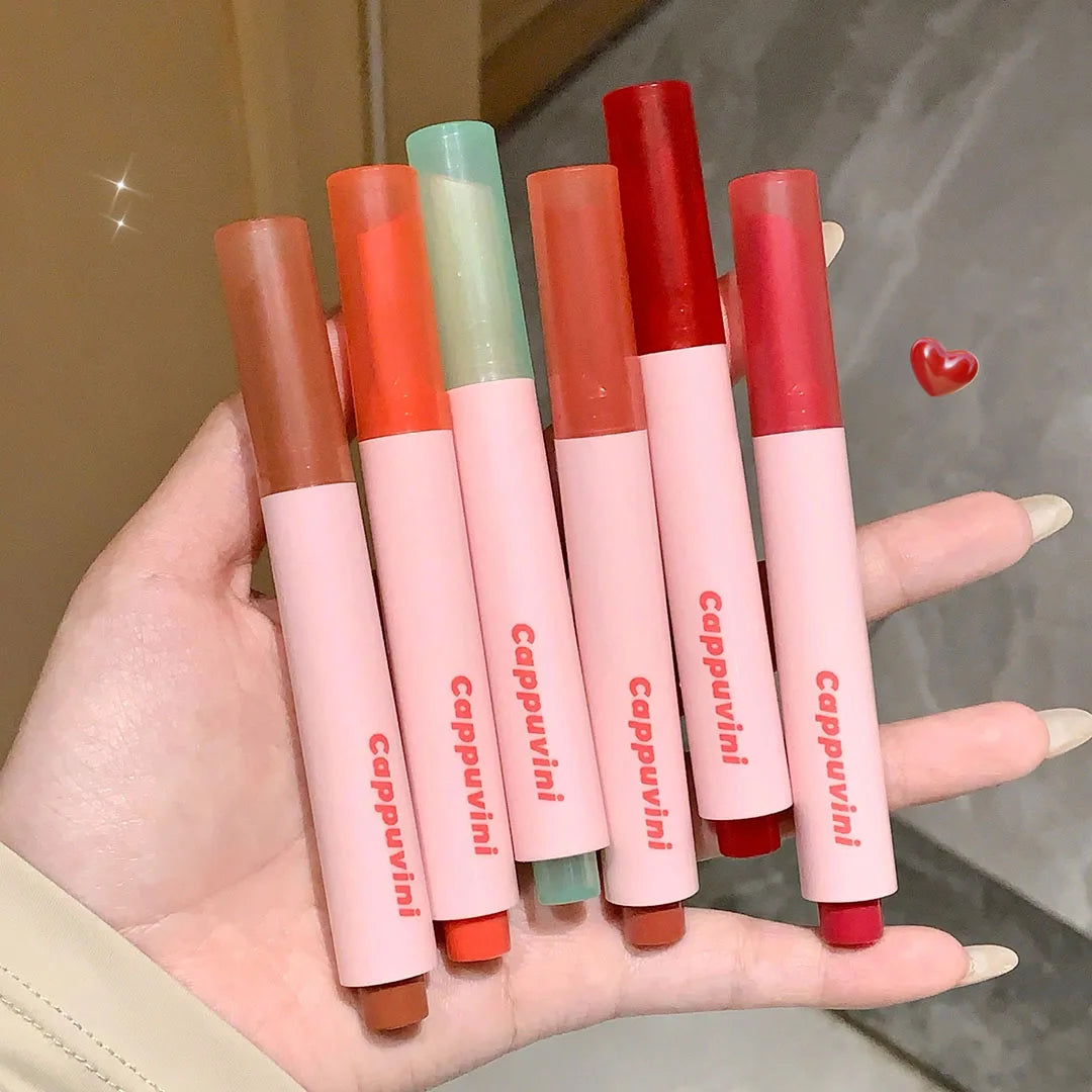 Rose Shimmer Heart Lip Moisturiser