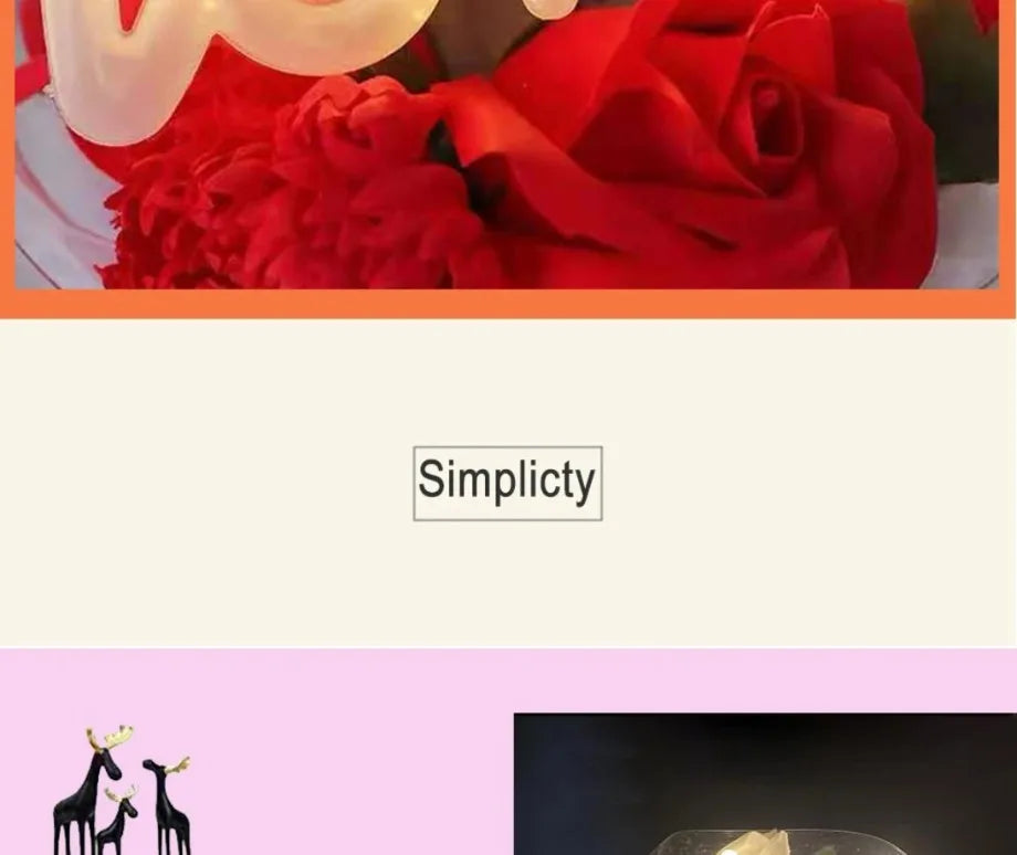 LED Love Luminous Lamp Romantic Confession Night Lights Happy Birthday Wedding Valentine Decoration Lamp Festive Party Supplies