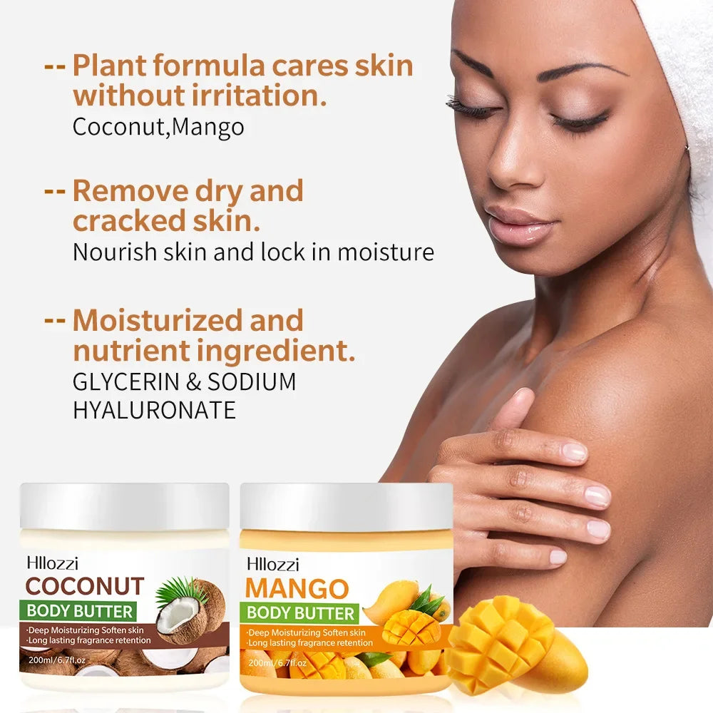 Coconut & Mango Flavor Body Butter Cream