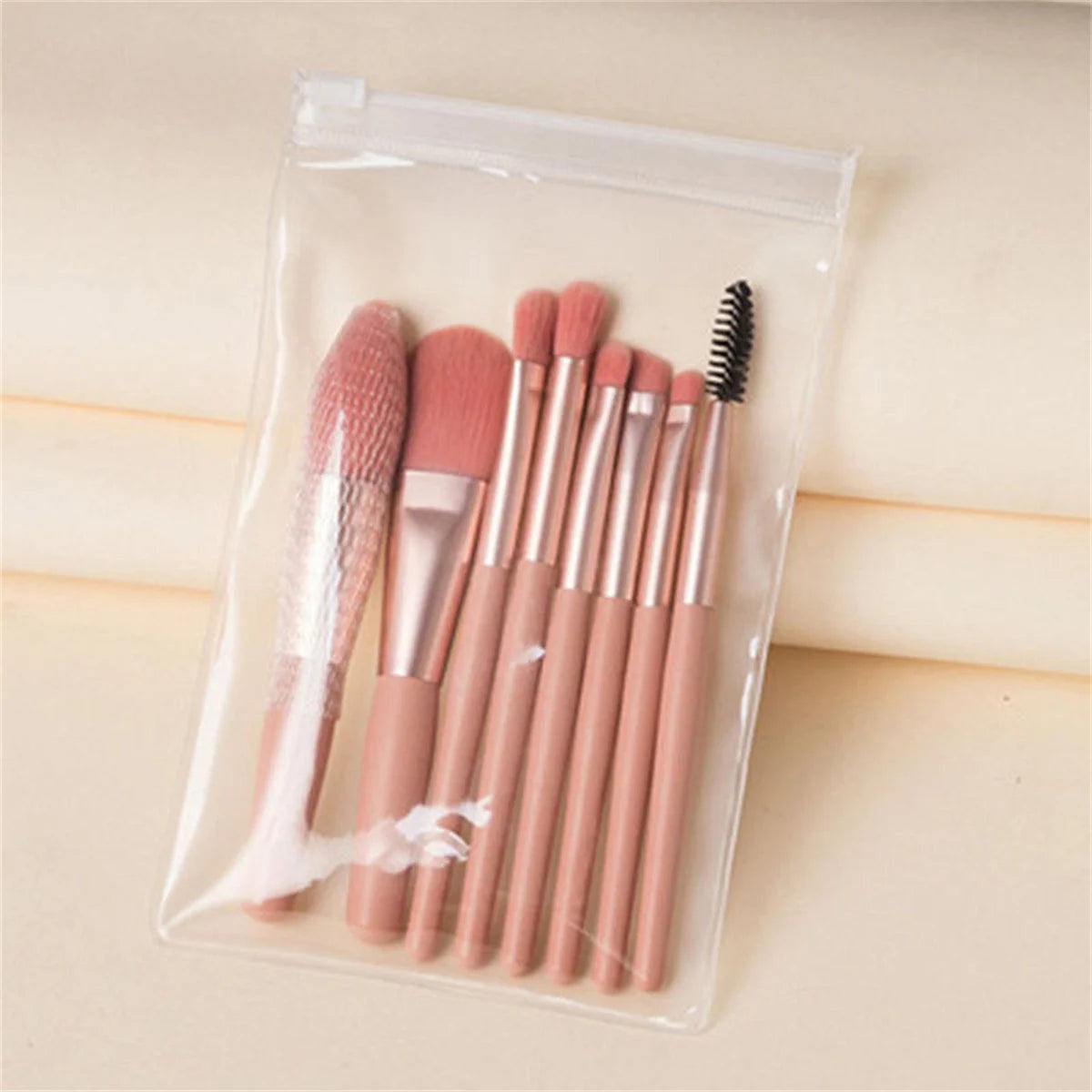 8Pcs Soft Fluffy Makeup Brush Set