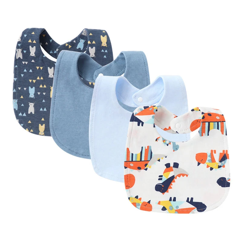 4Pc Baby Bibs
