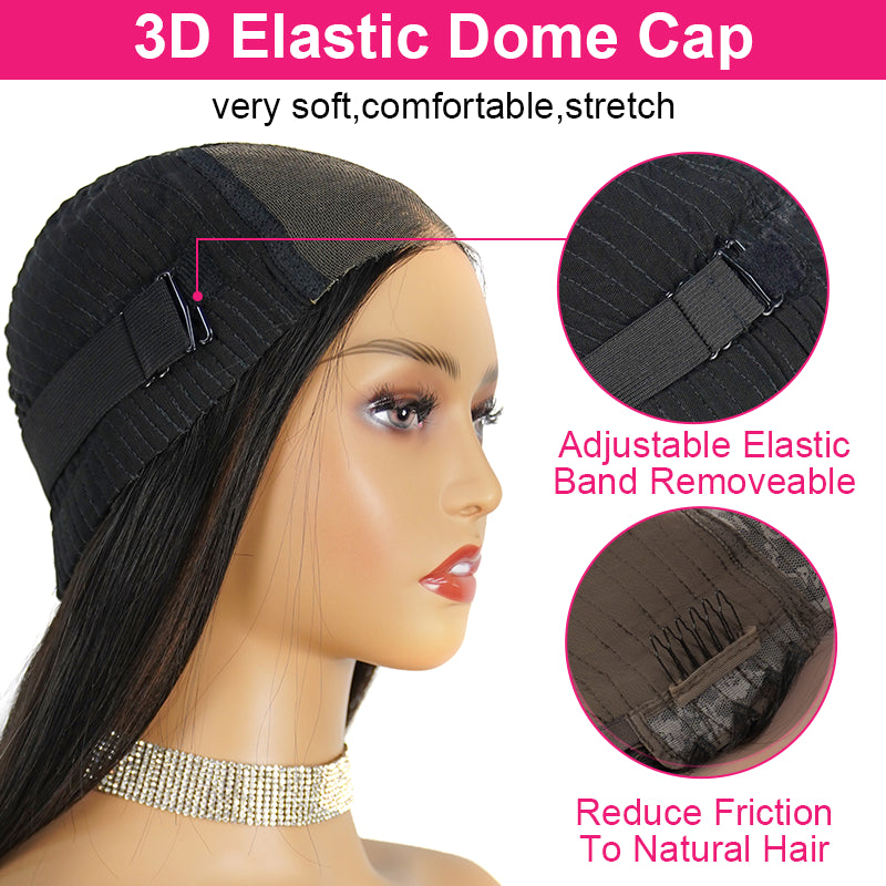 Wear And Go 13x4 Deep Wave Bob Wig For Women Curly Glueless Ready To Go Human Hair Wigs Pre Cut No Lace 200% For Black Woman
