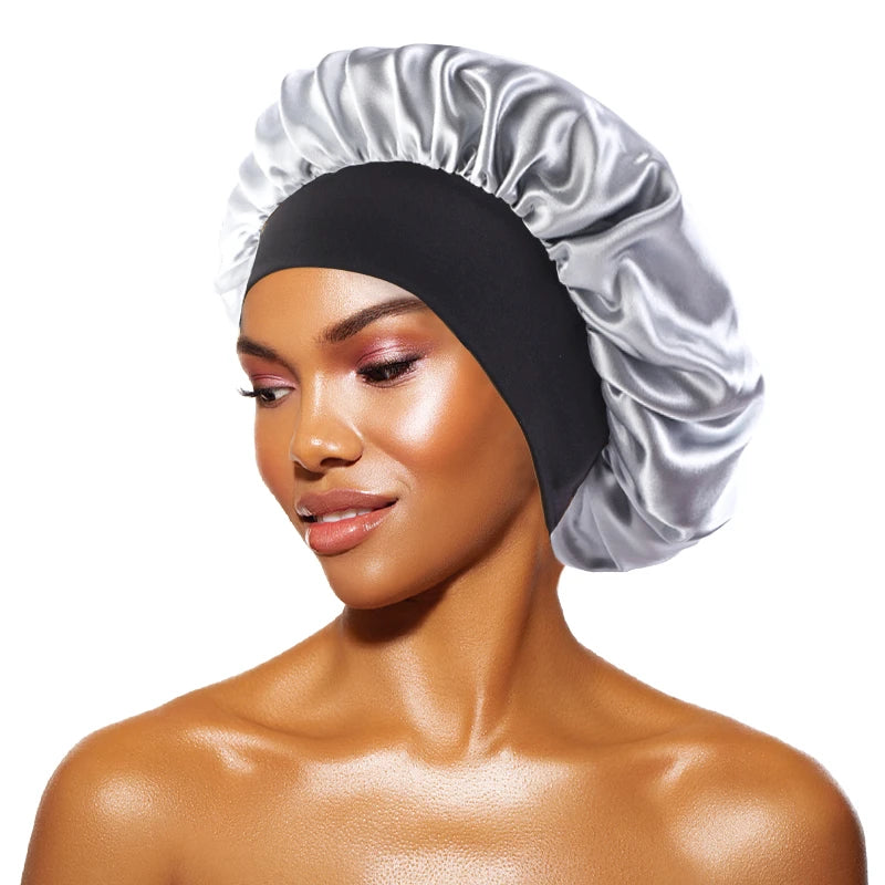 Satiin Elastic BandB Head Cap