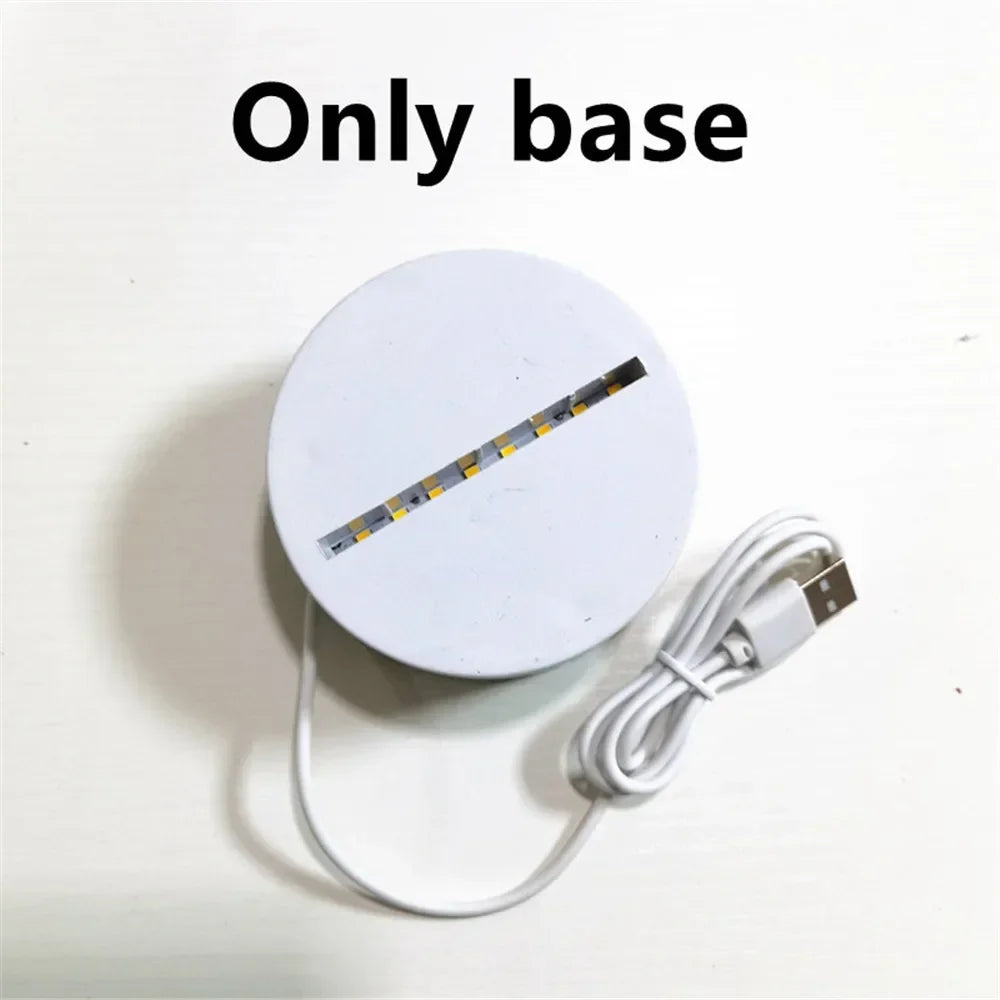 Wedding Birthday Gift Love 3D Acrylic Neon Sign USB Led Lamp Children's Night Lights Table Lamp Valentines Day Bedside Lamp