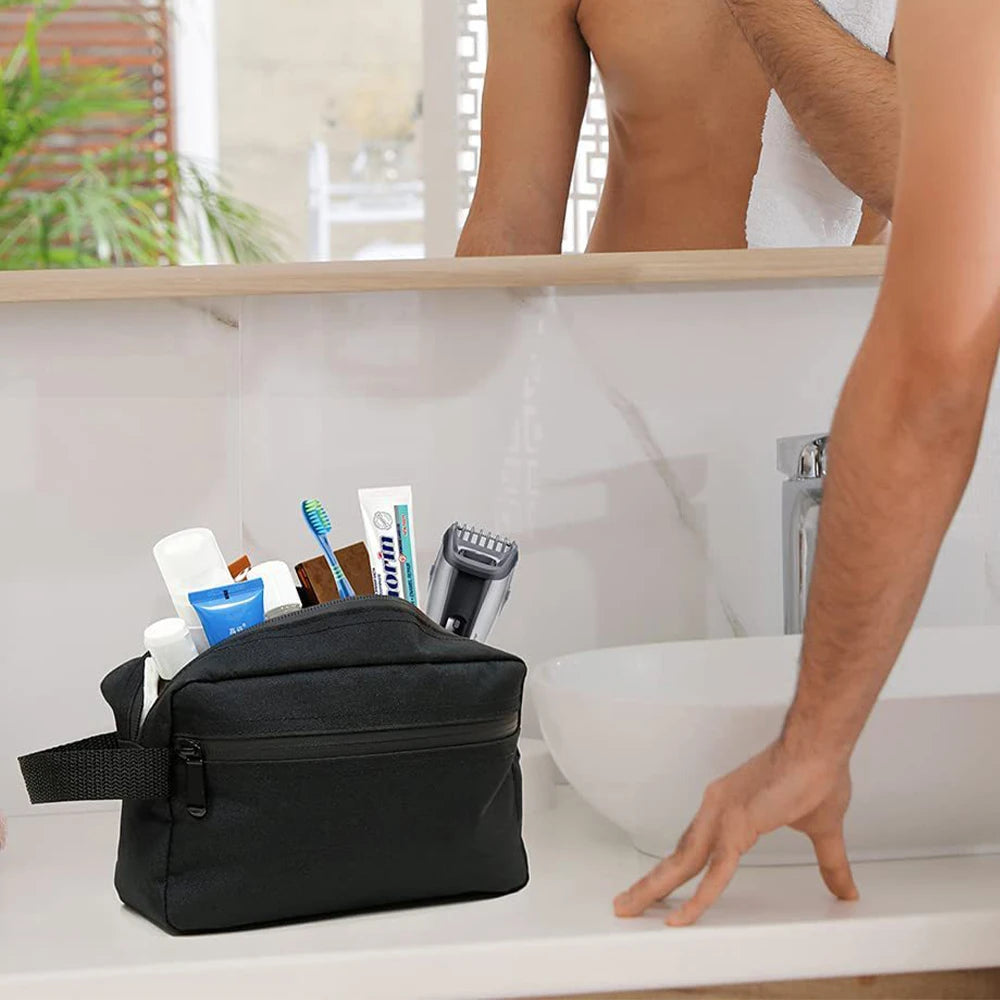 Large Capacity Travel Portable MEN'S Toiletries Bag, WOMEN'S Cosmetics Essential Bag Waterproof Beauty Toiletries Bag Handbag-ll