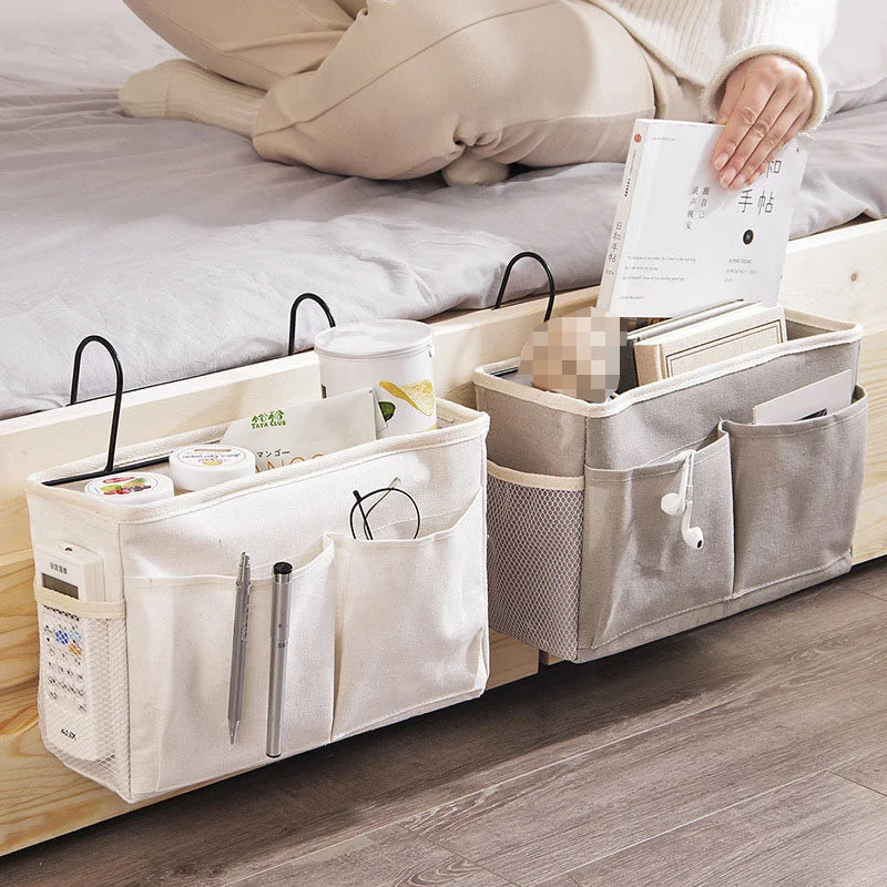 Portable Baby Care Essentials Hanging Organisers Crib Storage Cradle Baby Crib Organizer Diaper Bag Baby Bed Accessories