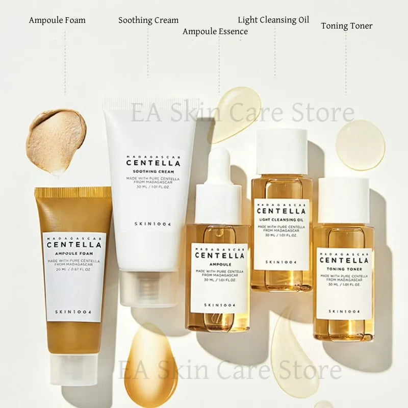 Centella Skincare Whitening Cream Cleansing Oil Travel Kit