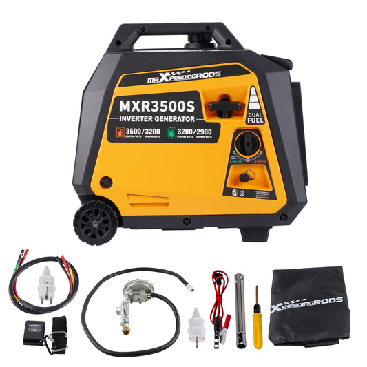 3KW LPG/Gasoline Electric Generator Inverter Camping Generators LPG/Gasoline Inverter Generators 3500W 4 Stroke Electric