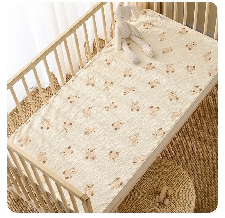 Reusable Baby Changing Mat Cover Baby Diaper Mattress Diaper for Newborn Cotton Waterproof Changing Pats Floor Play Mat