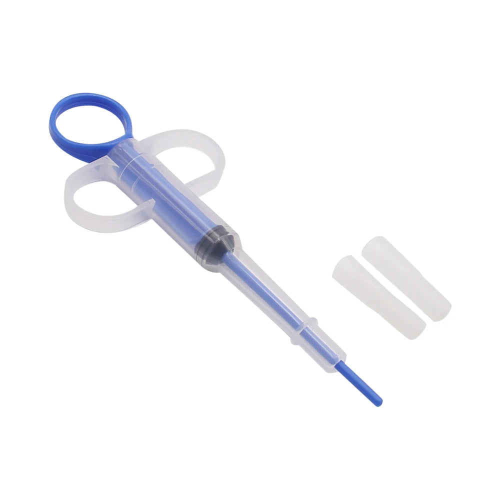 Dual-Purpose Pet Medicine Feeder – Soft-Tip Cat Pill Shooter & Tablet Syringe Applicator