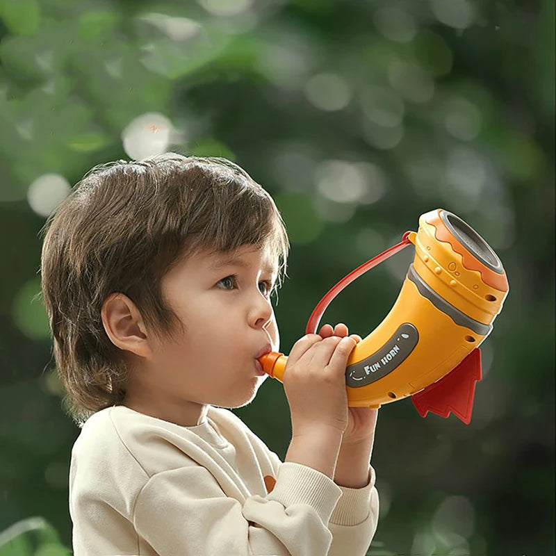 Animal Caller Electronic Toy – Horn-Style Sound Maker with Elephant, Tiger, Wolf, Cat, Dog, Cow, and Bird Sounds for Kids