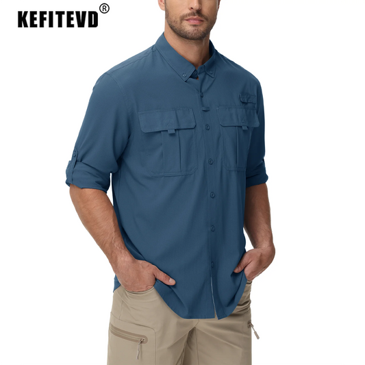 KEFITEVD Men's Long Sleeve Shirts