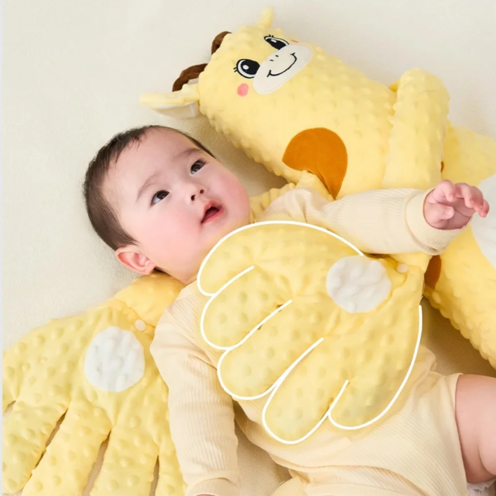 Baby Sleep Toy Baby Patter With 3 Adjustable Modes Interactive Stuffed Animal Shape Cushion Cozy Companion For Car SeatNursery