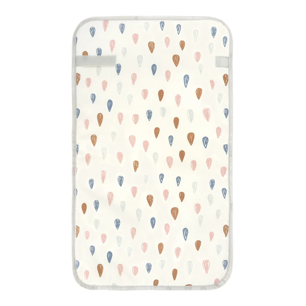 Portable Diaper Changing Pad, Easy Wipe Clean - Foldable Waterproof Baby Changing Mat, Infant Travel Essential