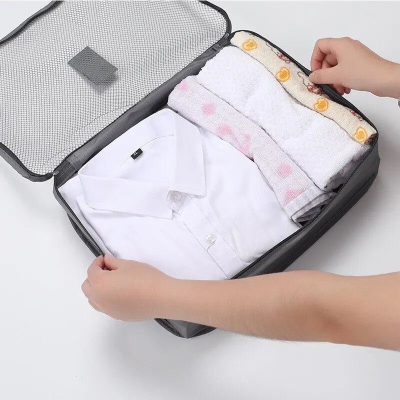 6Pc Travel Clothes Storage Bags