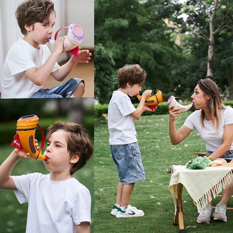 Animal Caller Electronic Toy – Horn-Style Sound Maker with Elephant, Tiger, Wolf, Cat, Dog, Cow, and Bird Sounds for Kids