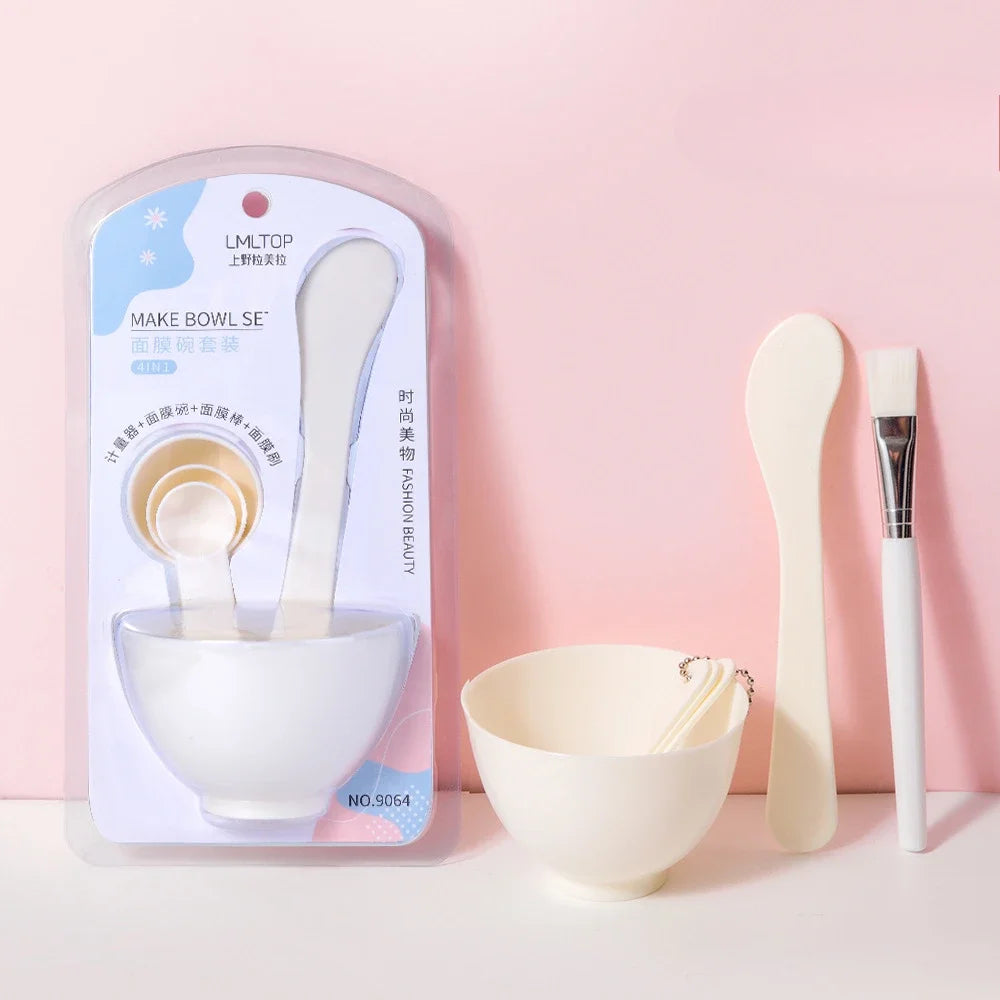 9/6pcs Facial Mask Bowl Set – DIY Beauty Tools with Bowls, Brushes, Spoons, and Sticks for Face Care