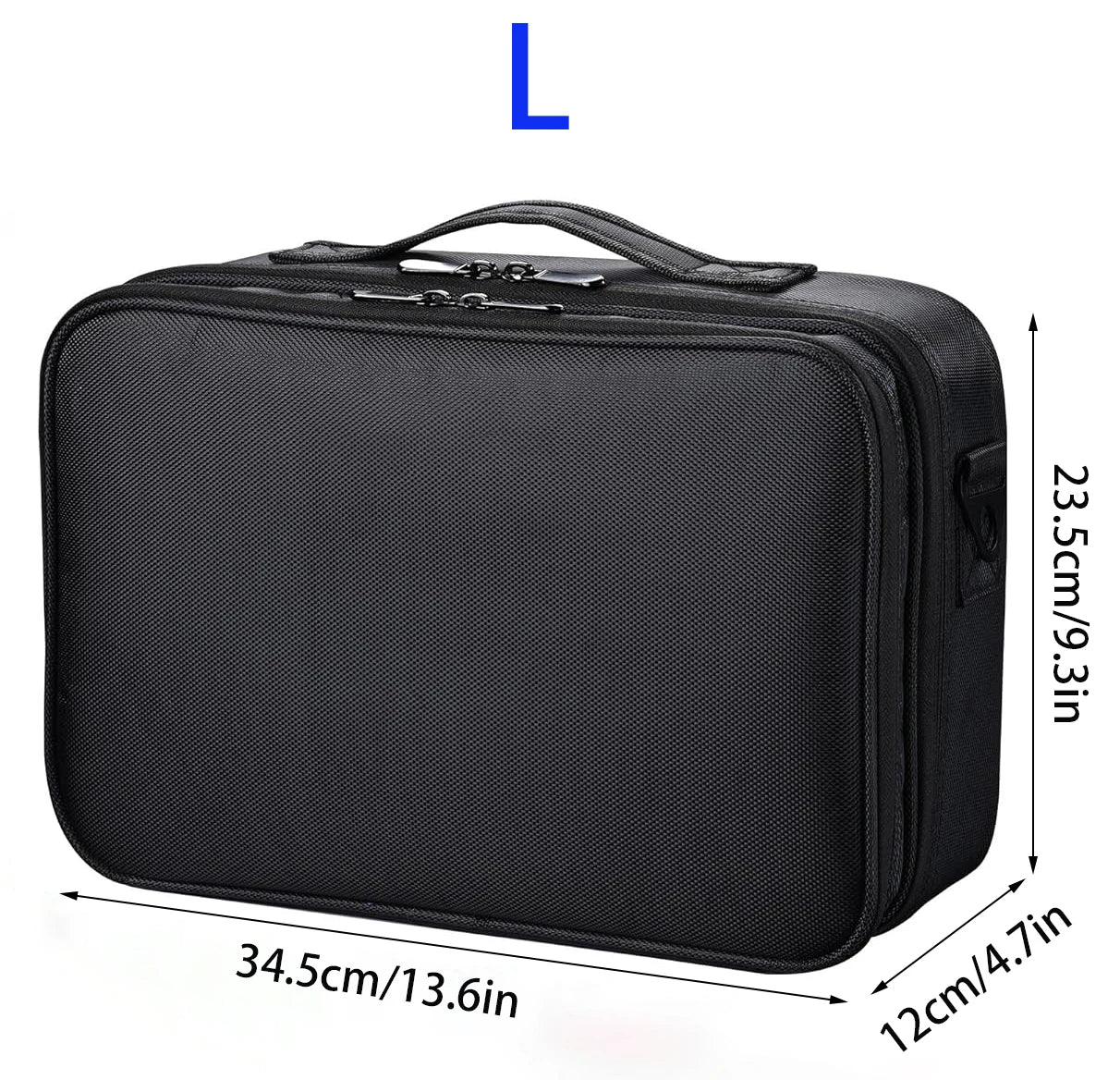 Large Capacity Travel Makeup Case