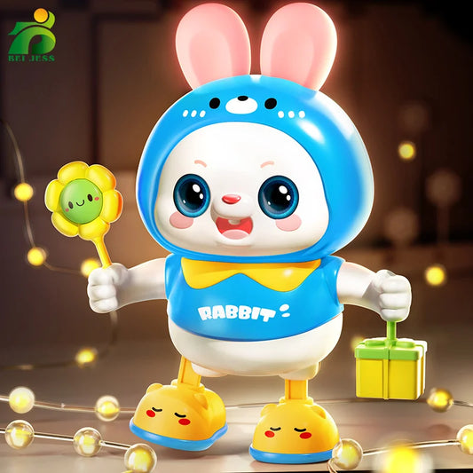 Children’s Musical Rabbit Toy – Sensory Instrument for Early Learning and Development, Ages 3+