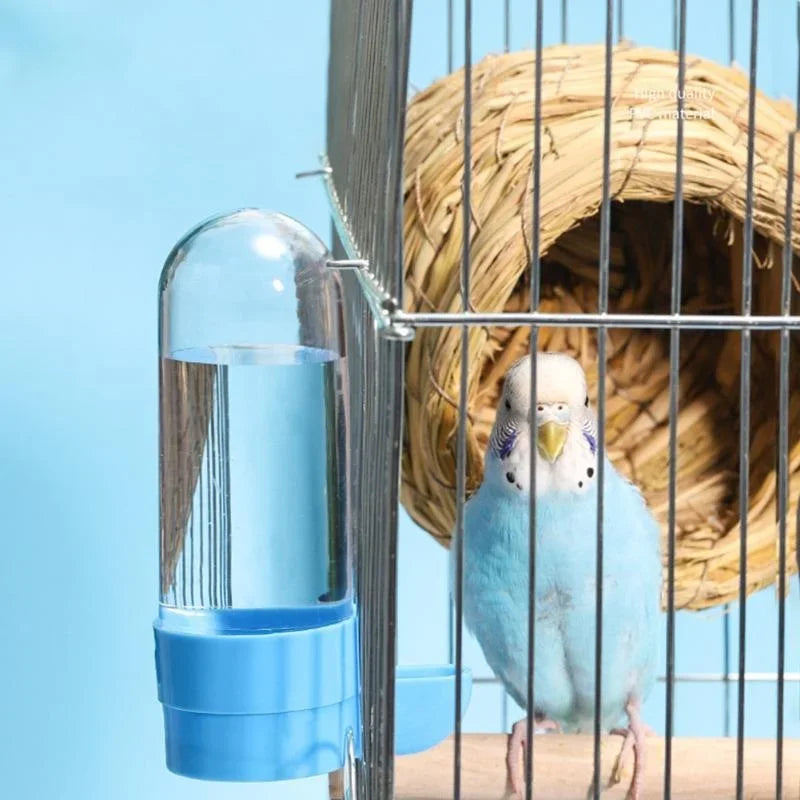 Hanging Pet Feeder & Water Dispenser – Squirrel-Proof Food Box for Parrots and Birds