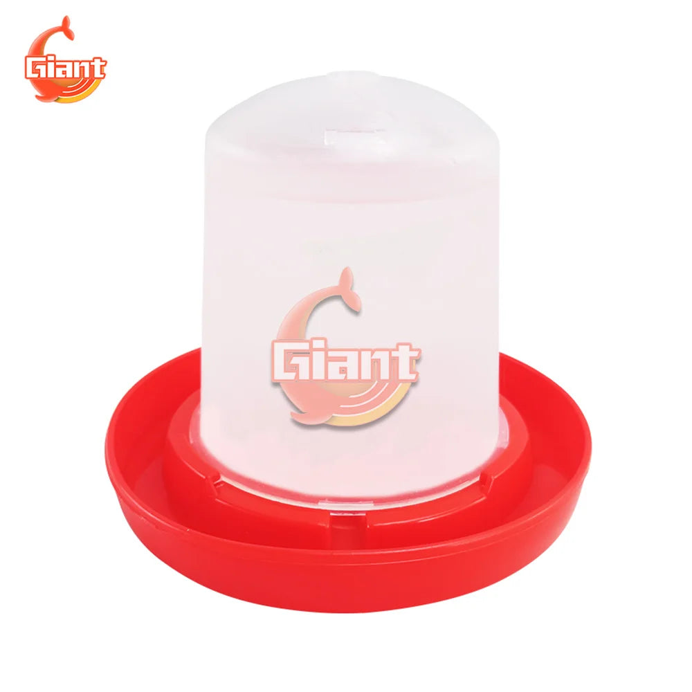 Chicken Chick Feeder & Waterer – Manger Grid Design for Easy Feeding and Drinking