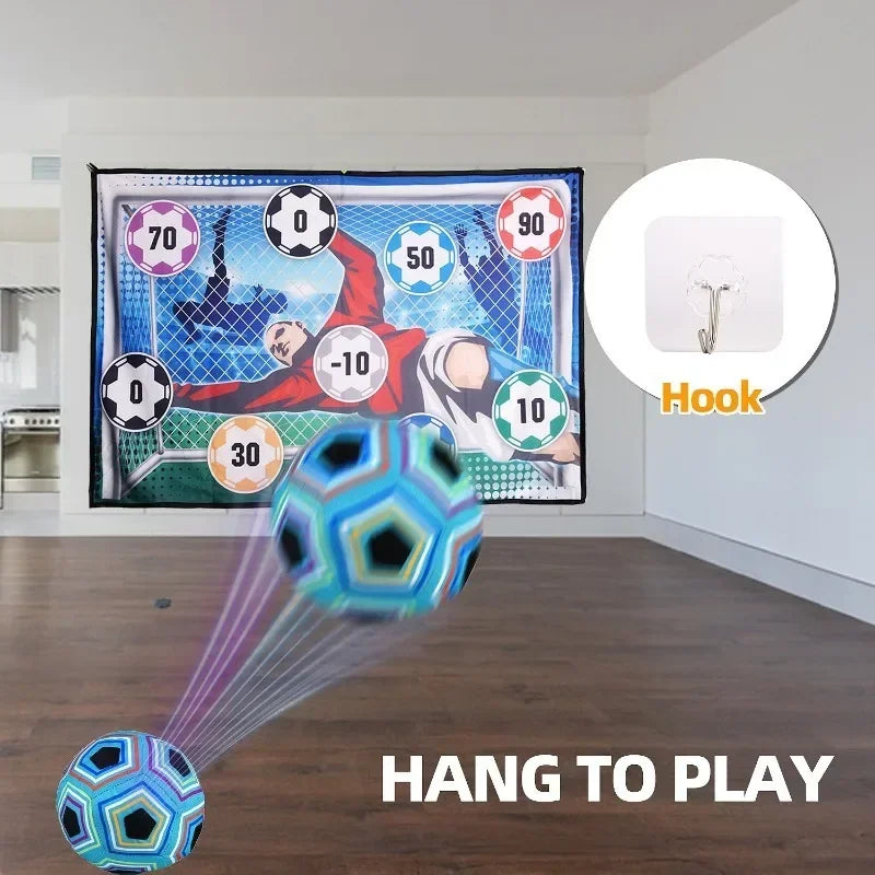 Soccer Game Mat With Adhesive Balls Soccer Toys Football Table Gift Children Football Training Carpet Kids Football Game Gifts