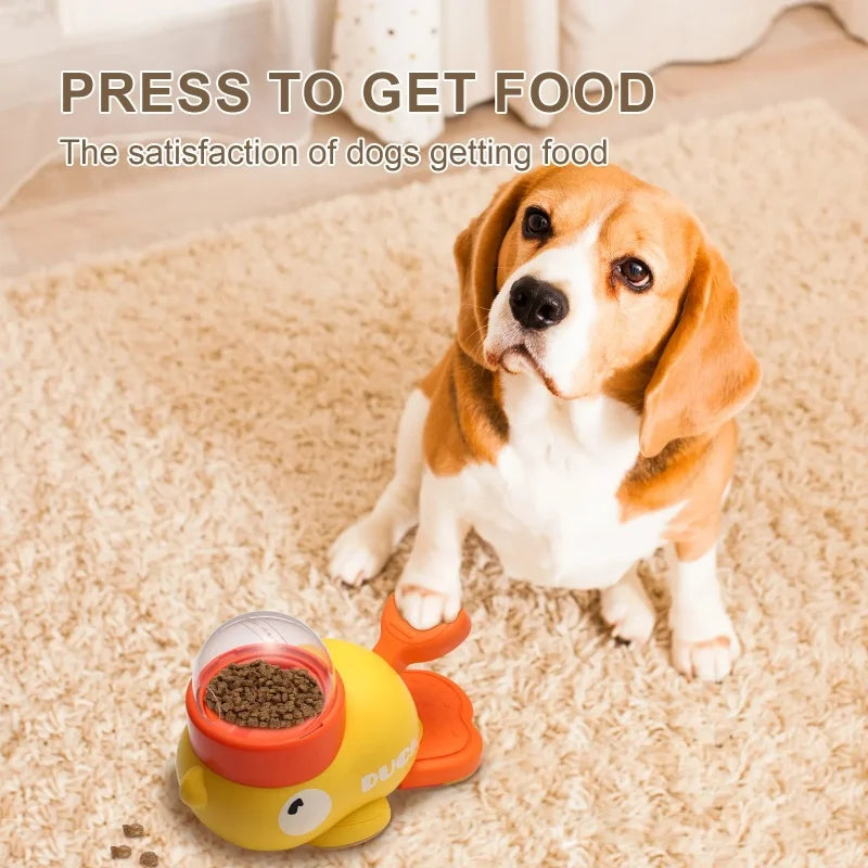 Automatic Cat & Dog Feeder Toy – Interactive Treat Dispenser for Pet Training and Snacks