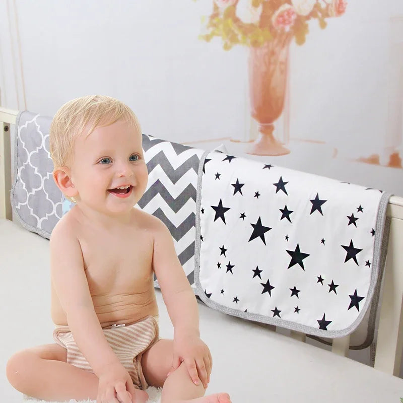 Montessori Baby Care Mat Foldable Portable Design Waterproof EasyClean Surface ParentChild Play Mat Travel MustHave