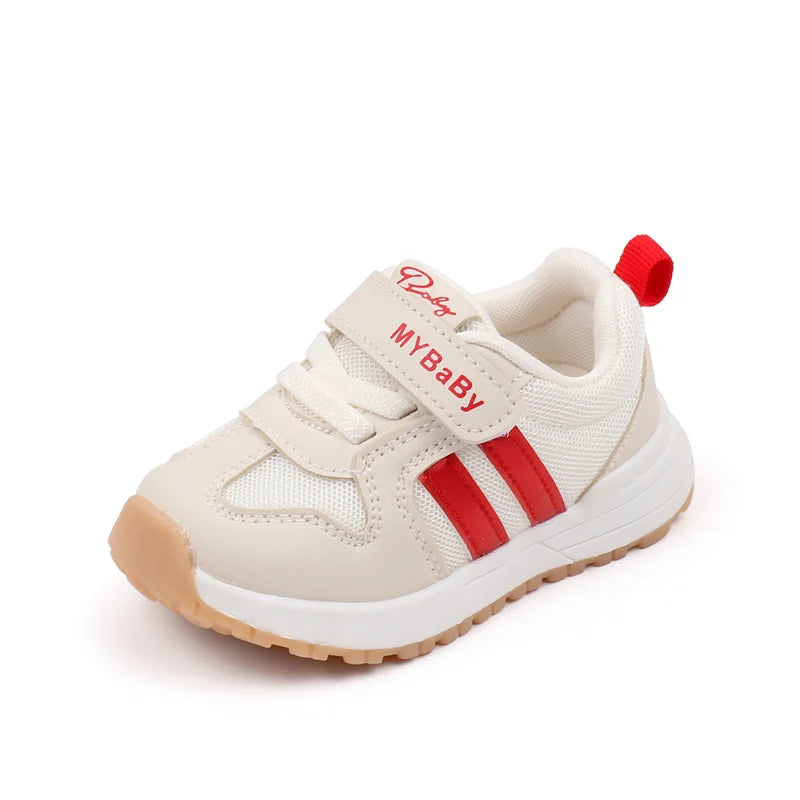 Baby Sneaker Spring and Autumn High Quality Rubber Sole Toddler Sport Shoes for Kids Outdoor Play Prewalking 2024 Fashion BM07