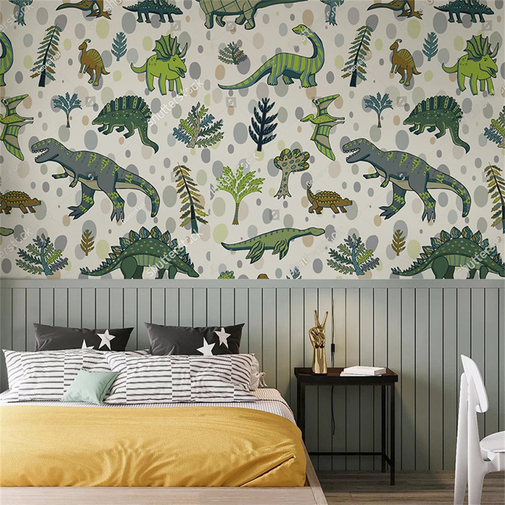 Little Dinosaur Cartoon Wallpaper