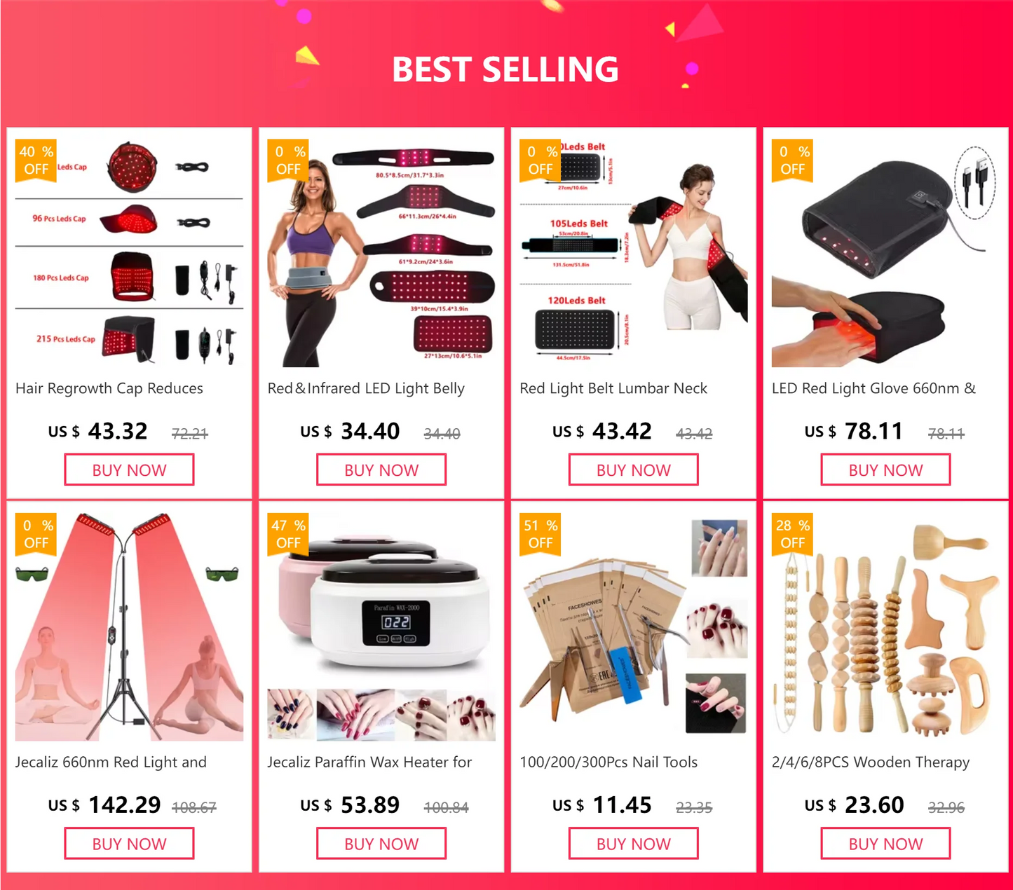 Jecaliz Nail Paraffin Wax Hands Feet Mitts Infrared Therapy SPA Machine Cotton Glove Skin Care Heat Wax Mitten Nail Art Tools