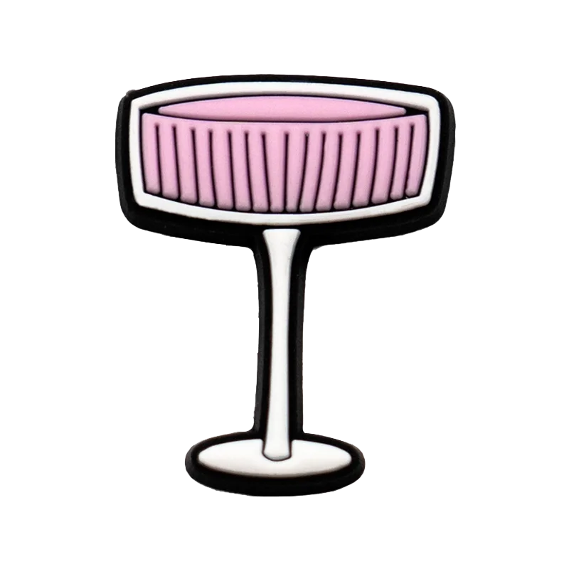PCS PVC Makeup-Themed Shoe Charm – Lips & Perfume Design for Sandals, Clogs, and Accessories, Gift for Women & Girls