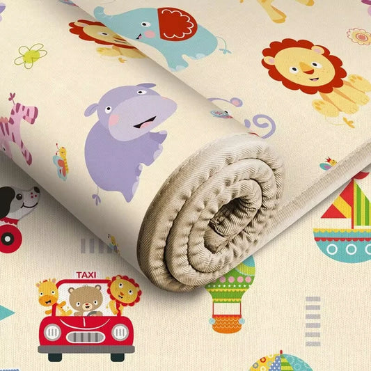 Play Mat for Children's Thick Safety Mat Friendly Crawling Play Mats Folding Mat Carpet Rug Playmat