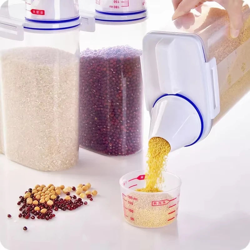 Moisture-proof Bucket Storage Jar