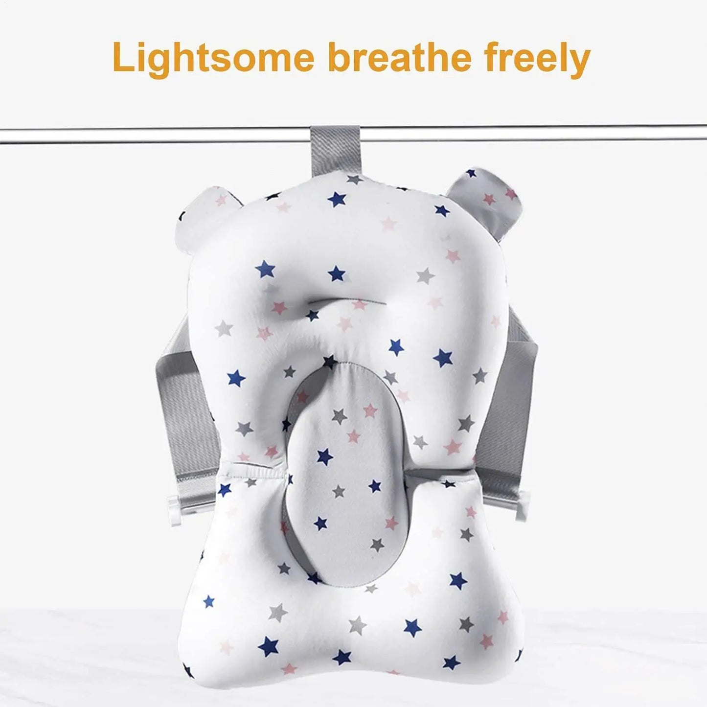 Baby Bath Tub Shower Cushion Newborns Support universal Portable quick-dry Foldable Baby mat Floating Pad Ajustable Bathtub Pad