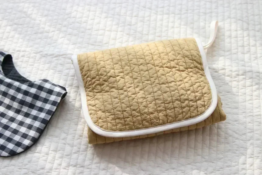 2025 Multicolor Newborn Baby Changing Mat Cotton Waterproof Portable Large Diaper Changer Mattress Floor Play Mats Changing Pads
