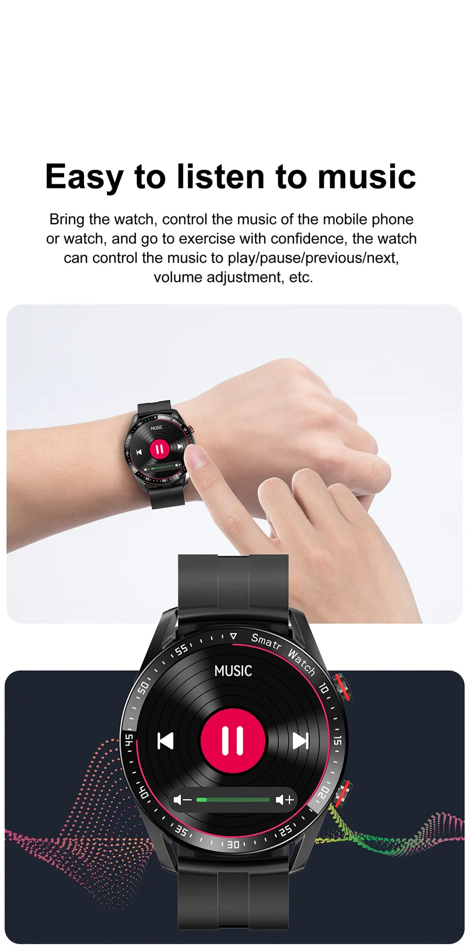 GT Series Smart Watch For Android IOS