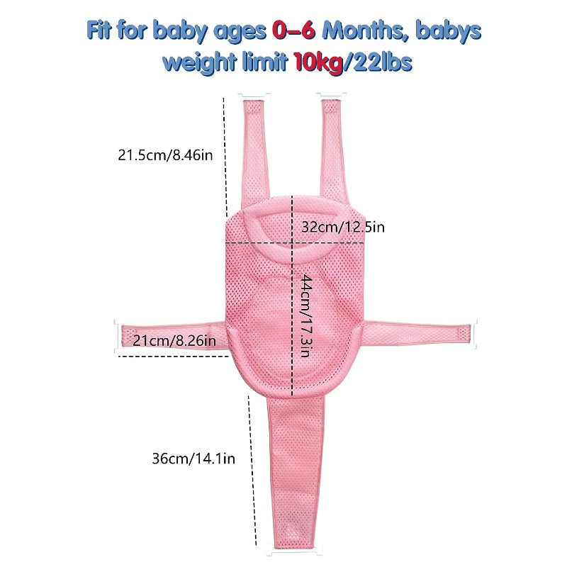 Baby Bath Cushion Pad Newborn Bathtub Mat Infant Bath Supporter Net Baby Bathtub Pillow Nonslip Floating Bathing Tub Seat
