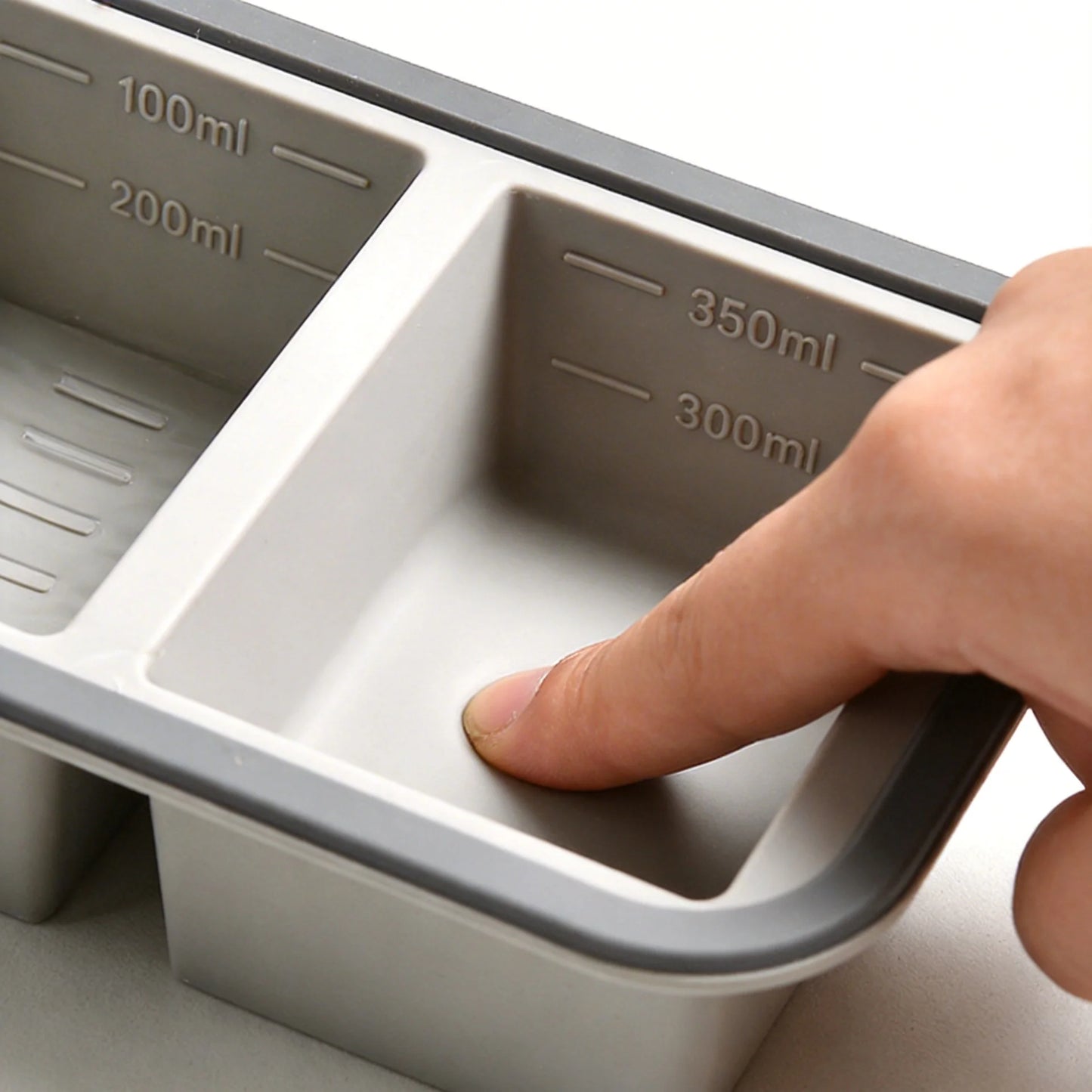 2/3/4 Cavity Silicone Ice Cream Mold with Lid Giant Large Freezer Tray BPA Free Food Storage Container Popsicle Maker Tool DIY