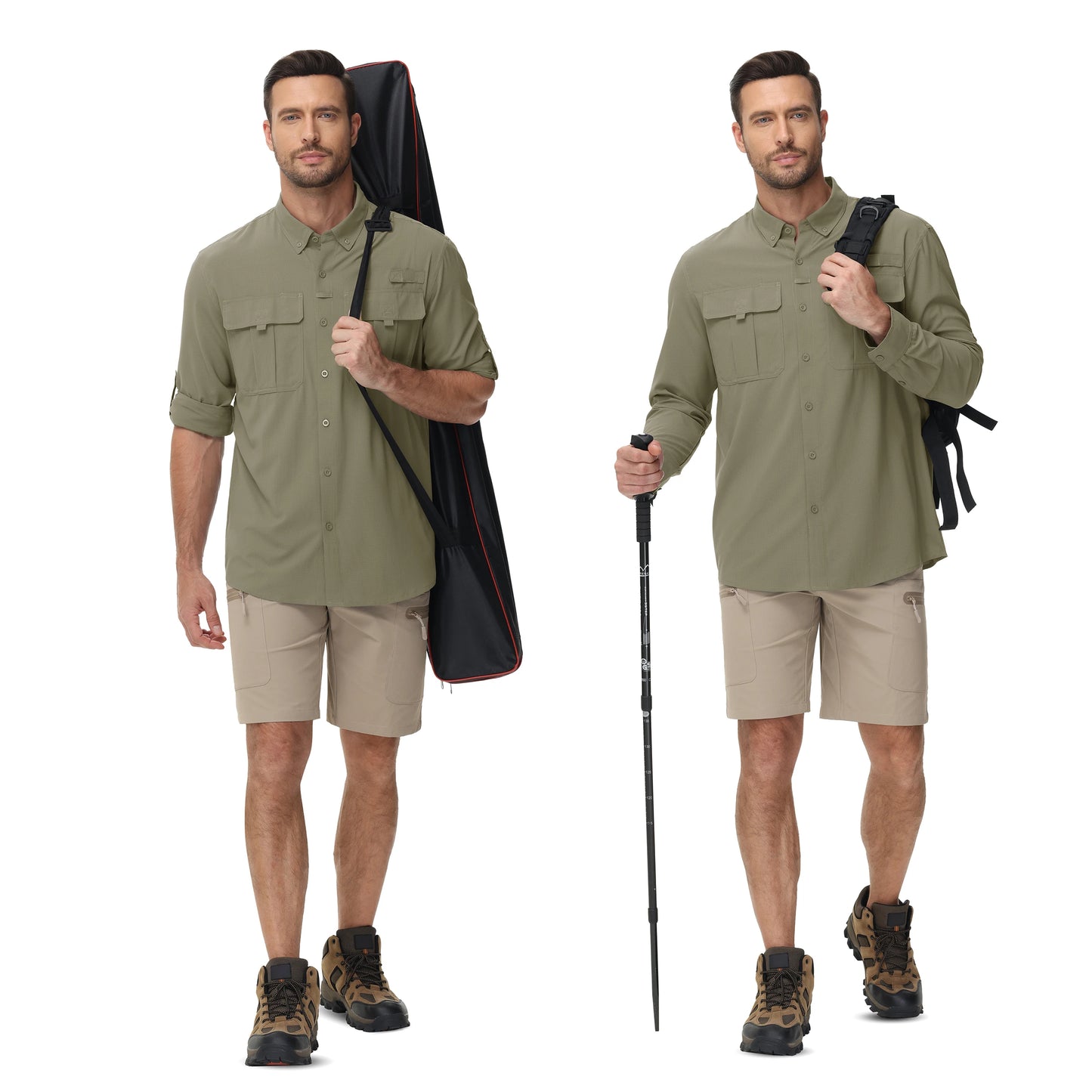 KEFITEVD Men's Long Sleeve Shirts