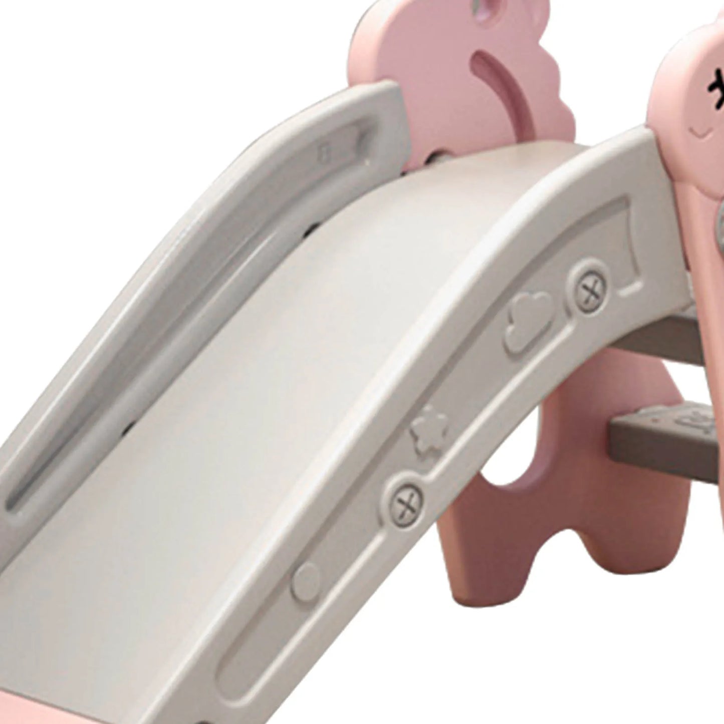 Indoor Slide  Kids Indoor Sliding Slide Freestanding Folding 2 Stairs Stable Base Climber Play Slide for Toddlers Kids Slide