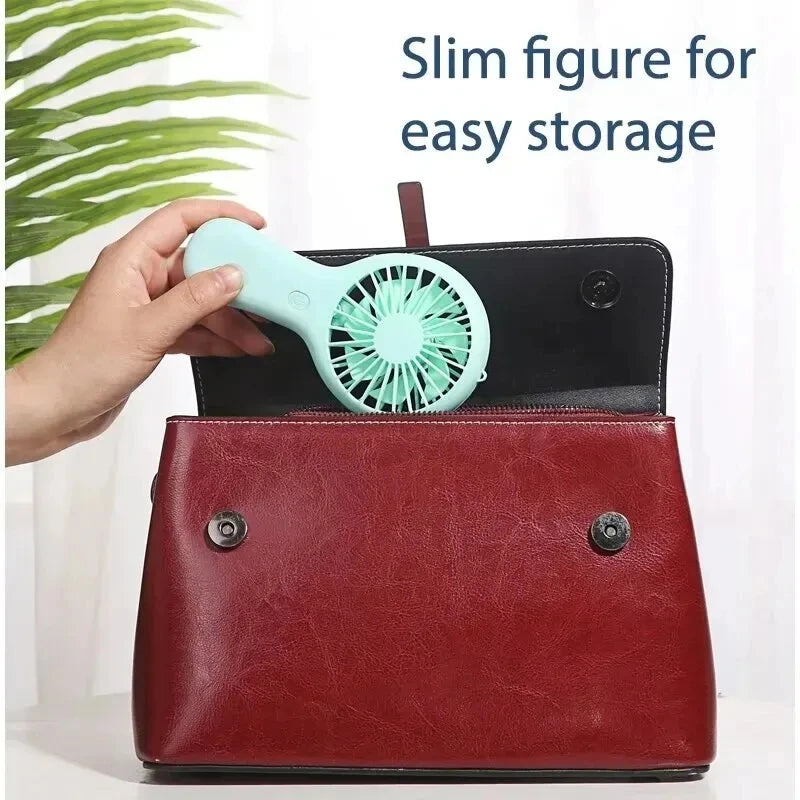 Portable USB Charging Handheld Mini Fan
