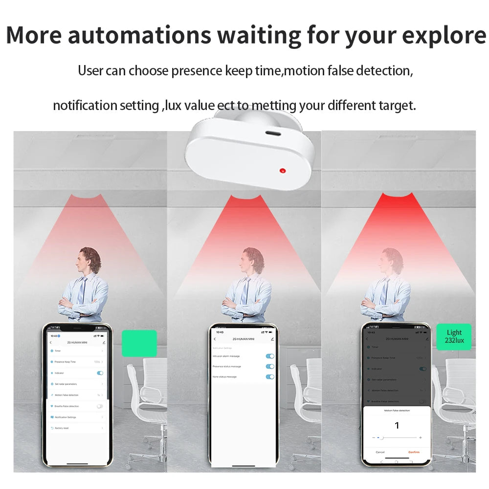 Tuya WiFi Smart Human Body Presence Detector