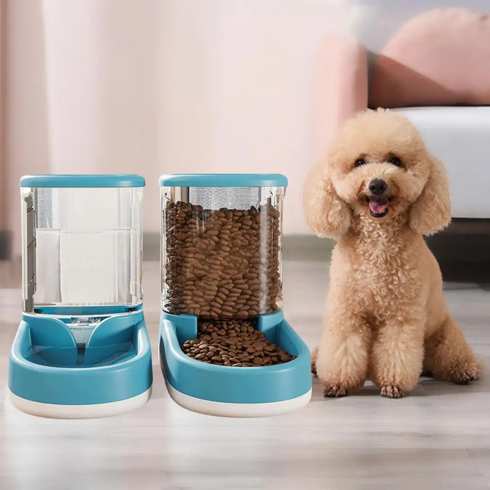 3 Automatic Refill 8L Pet Water & Feeder Dispenser