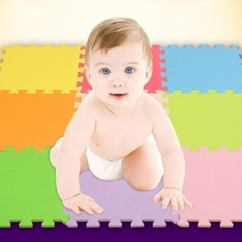 Durable EVA Foam Baby Play Mat Interlocking Puzzle Tile Floor Pad Protective Surface Soft Exercise Mat for Tatami Home Floor