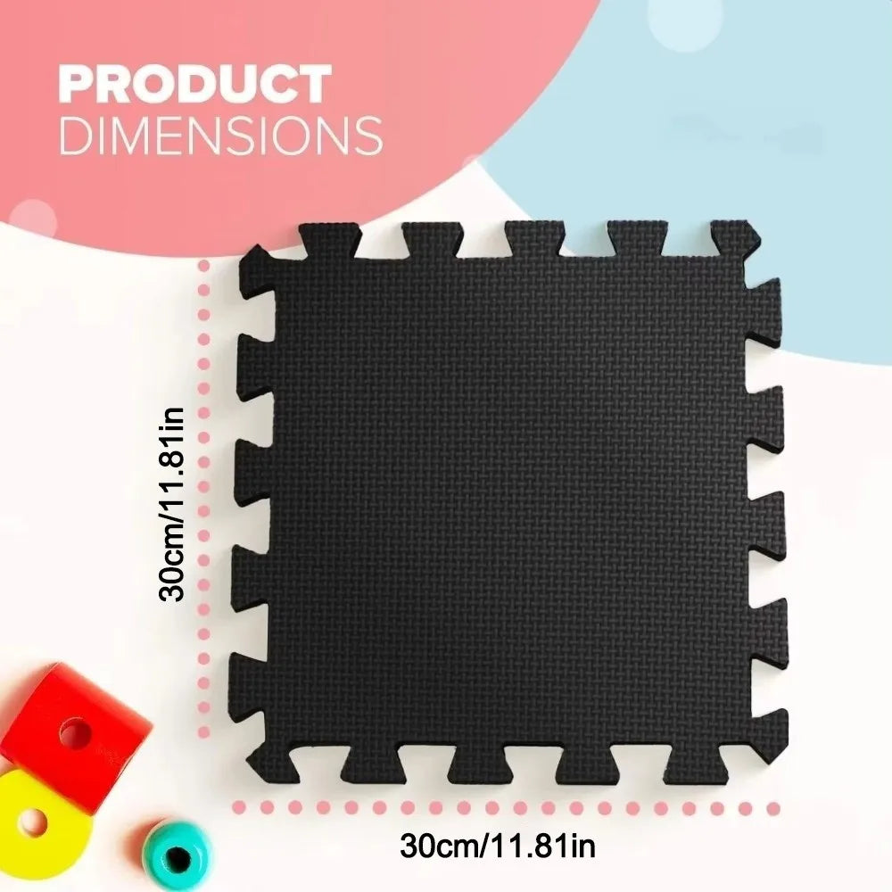 Durable EVA Foam Baby Play Mat Interlocking Puzzle Tile Floor Pad Protective Surface Soft Exercise Mat for Tatami Home Floor