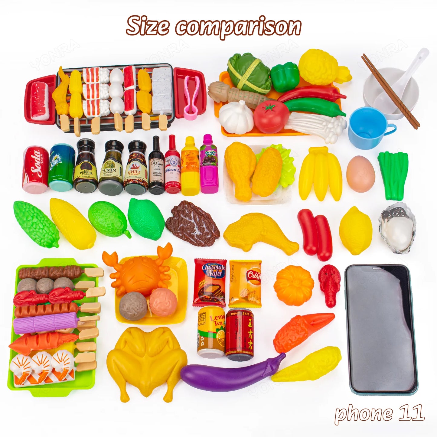 Kitchen Pretend Play Toys Barbecue Set